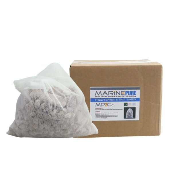 MP2C-C Biomedia Filter Bag with Media - MarinePure - Image 1