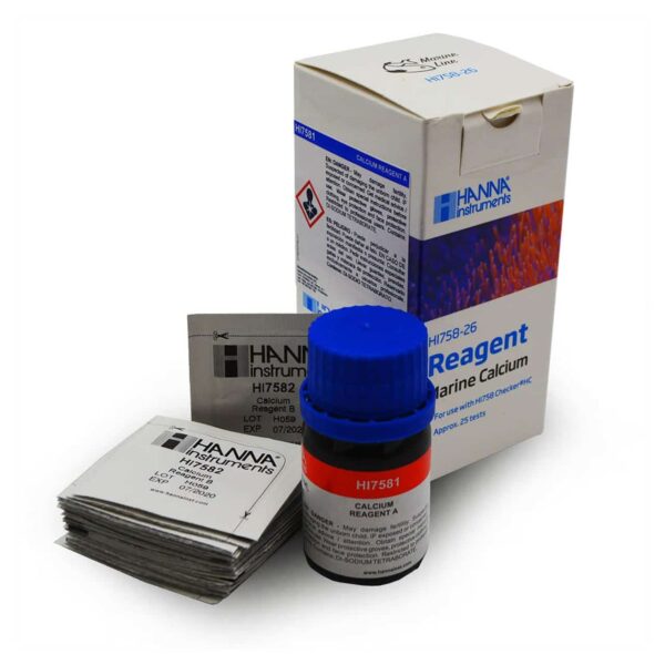 HI758-26 Marine Calcium Checker Reagents (25 Tests) - Image 1