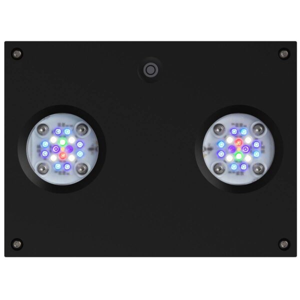 hydra-32-black-bottom-led-show-1200x1200-1.jpg Aqua Illumination Hydra 32 HD LED Reef Light - Black - Image 1