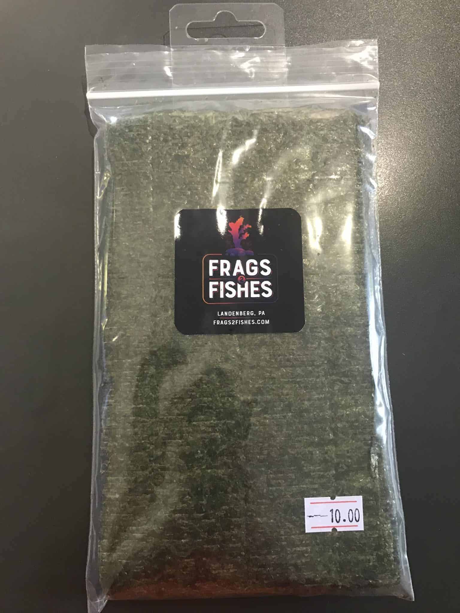 img_9262-e1556380922486.jpg Frags 2 Fishes Premium Nori (Seaweed) - Image 1