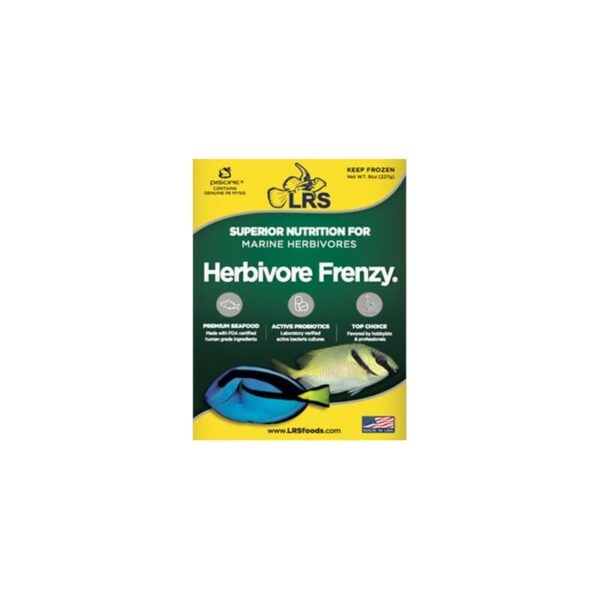 LRS Herbivore Frenzy® 8oz - Herbivore Blend Frozen Food - Image 1