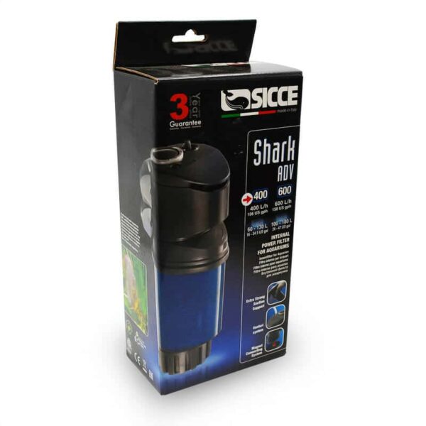 Shark ADV 400 Internal Aquarium Filter (106 gph) - Image 1