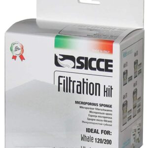Sicce WHALE Replacement Sponge Kit For 120 & 200, 1ea/2 ct
