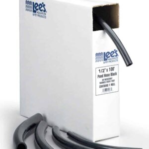 Lee's Black Pond Tubing 1/2"  (PER FOOT)