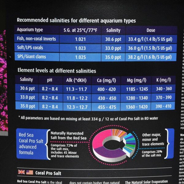 Red Sea Coral Pro Salt Mix - 175 Gallon Bucket - Image 2