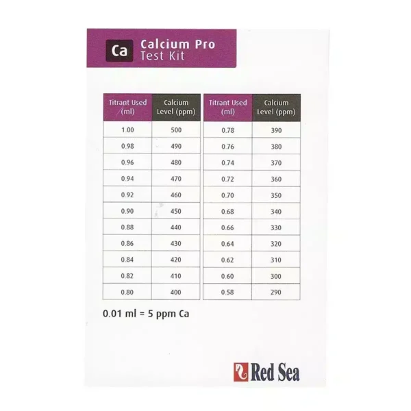 RedSea Calcium Pro Test Kit - Image 4