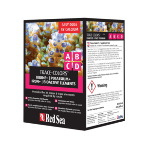 Red Sea Coral Colors ABCD 4 Supplement Pack  1 Each